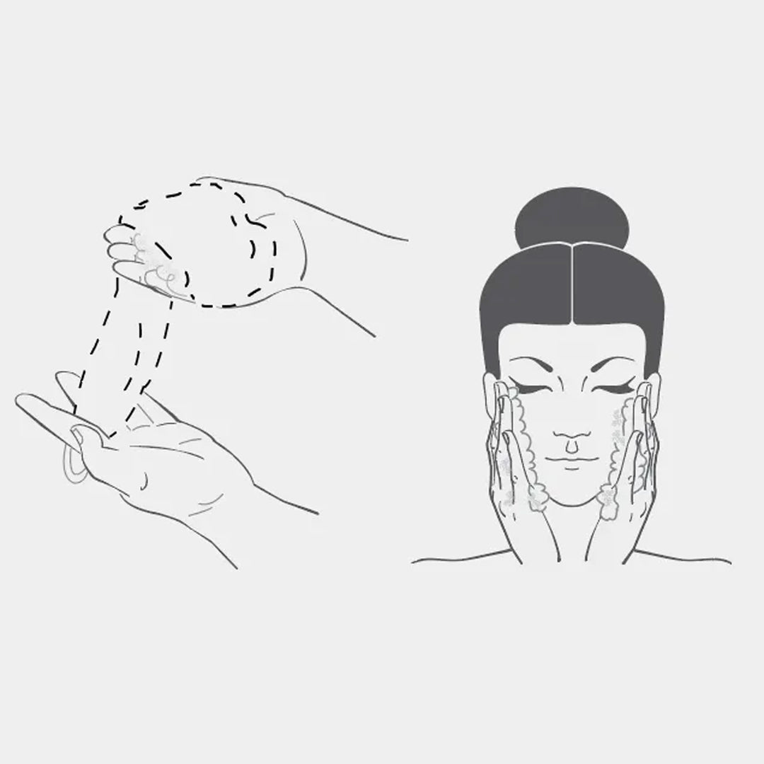 Ayuna Foaming Mesh Net