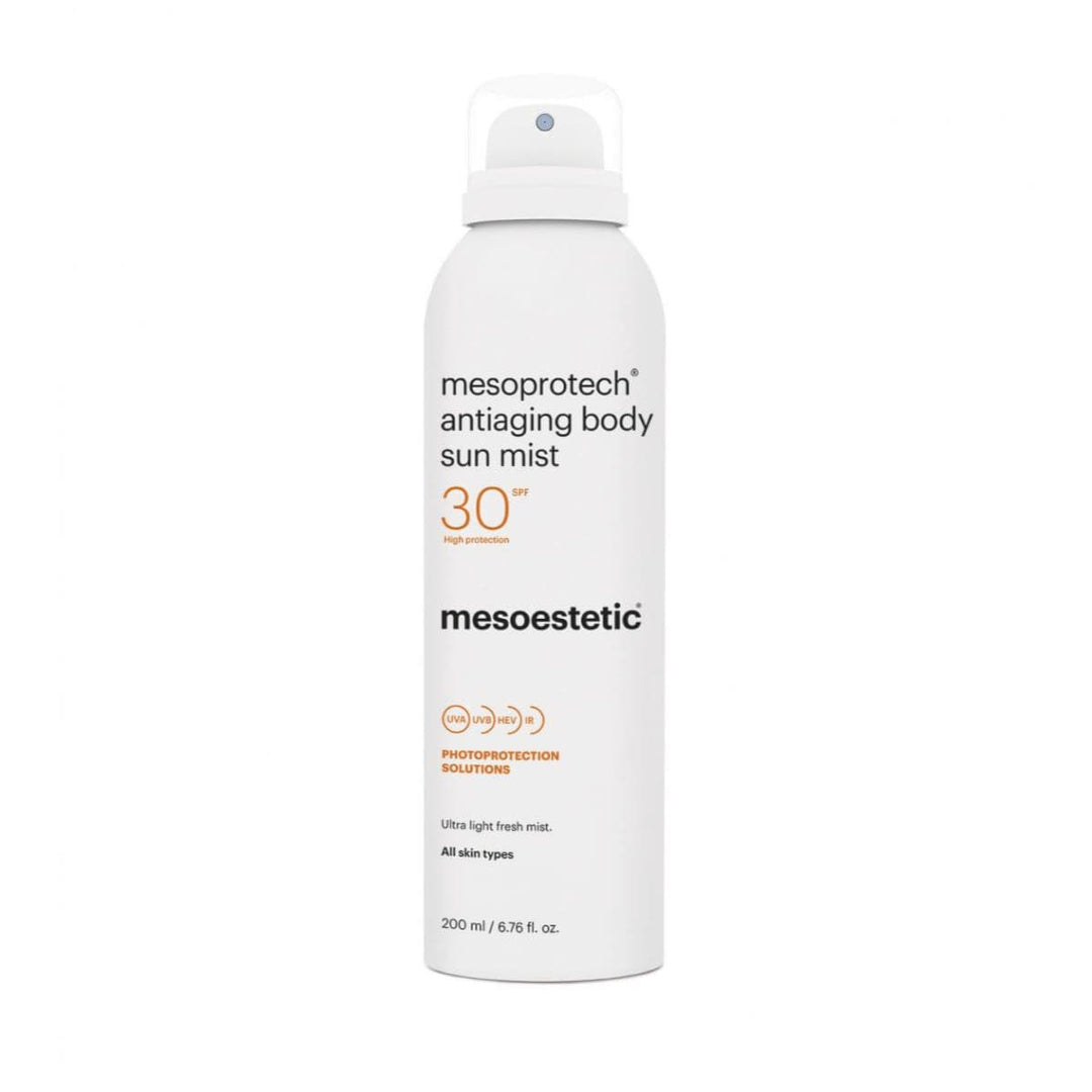 mesoestetic mesoprotech antiaging body sun mist 30+ 200ml