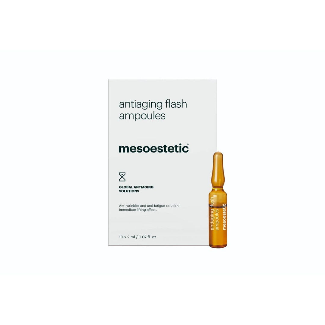 mesoestetic antiaging flash ampoules 10x 2 ml